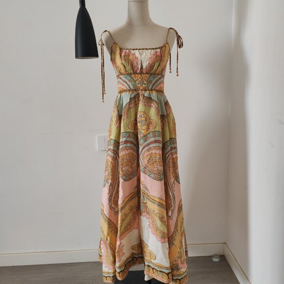 Zimmerman Maxine Picnic Skirt with Long Skirt. Size 1. - Picture 2 of 11